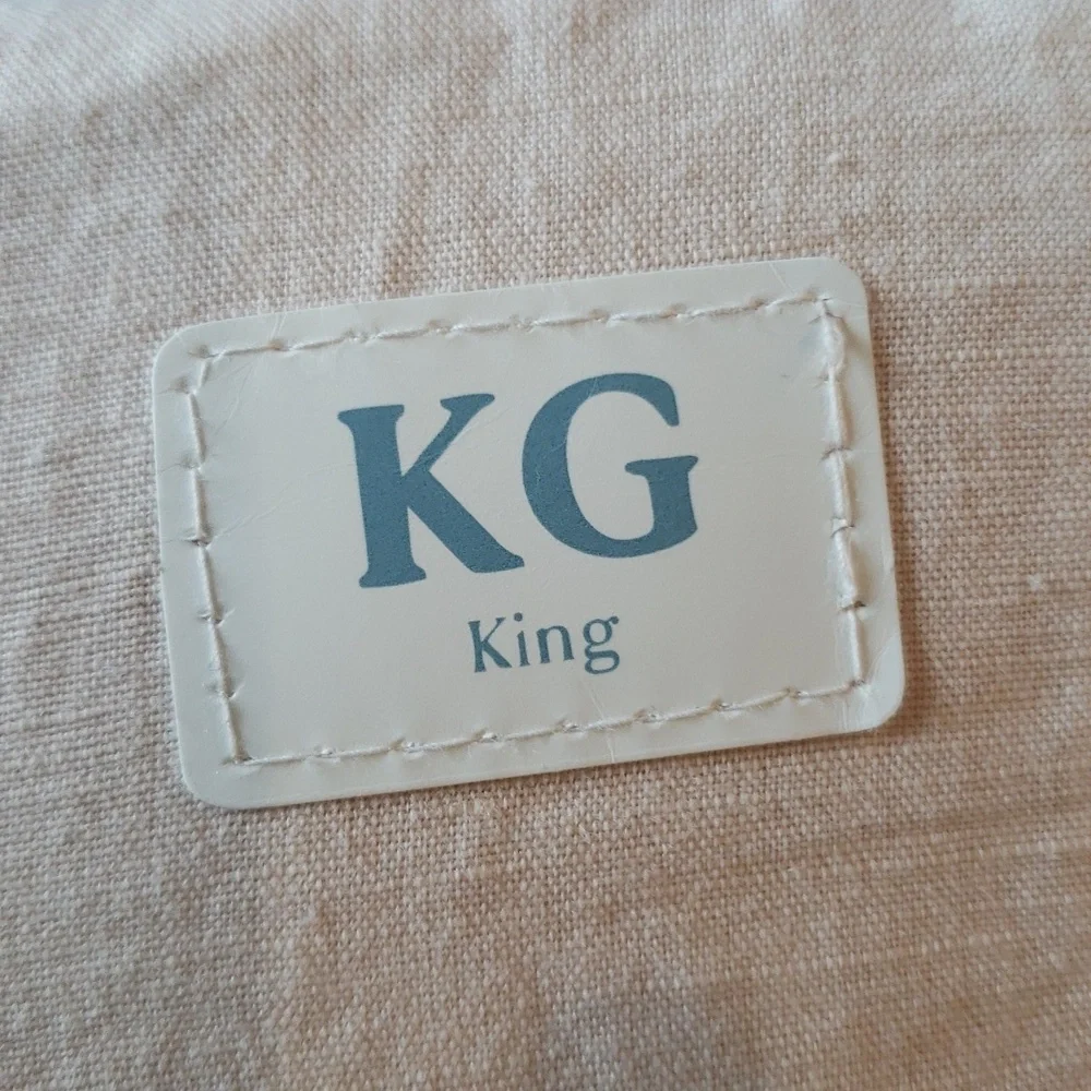 ❤️B2G1 FREE Nestwell® Washed Linen Cotton 3-Piece King Duvet Cover Set,Blush